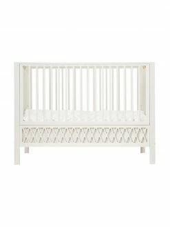 Cam Cam Copenhagen Lit de bébé beige Harlequin, larg. 72 x long. 132 cmDisponibilité limitée