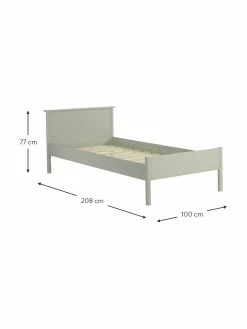 Lit en bois vert pour enfant Girona, 90 x 200 cm 10 Lit en bois vert pour enfant Girona, 90 x 200 cm -Enfants & bébé Soldes 2022 Lit en bois vert pour enfant Girona 2