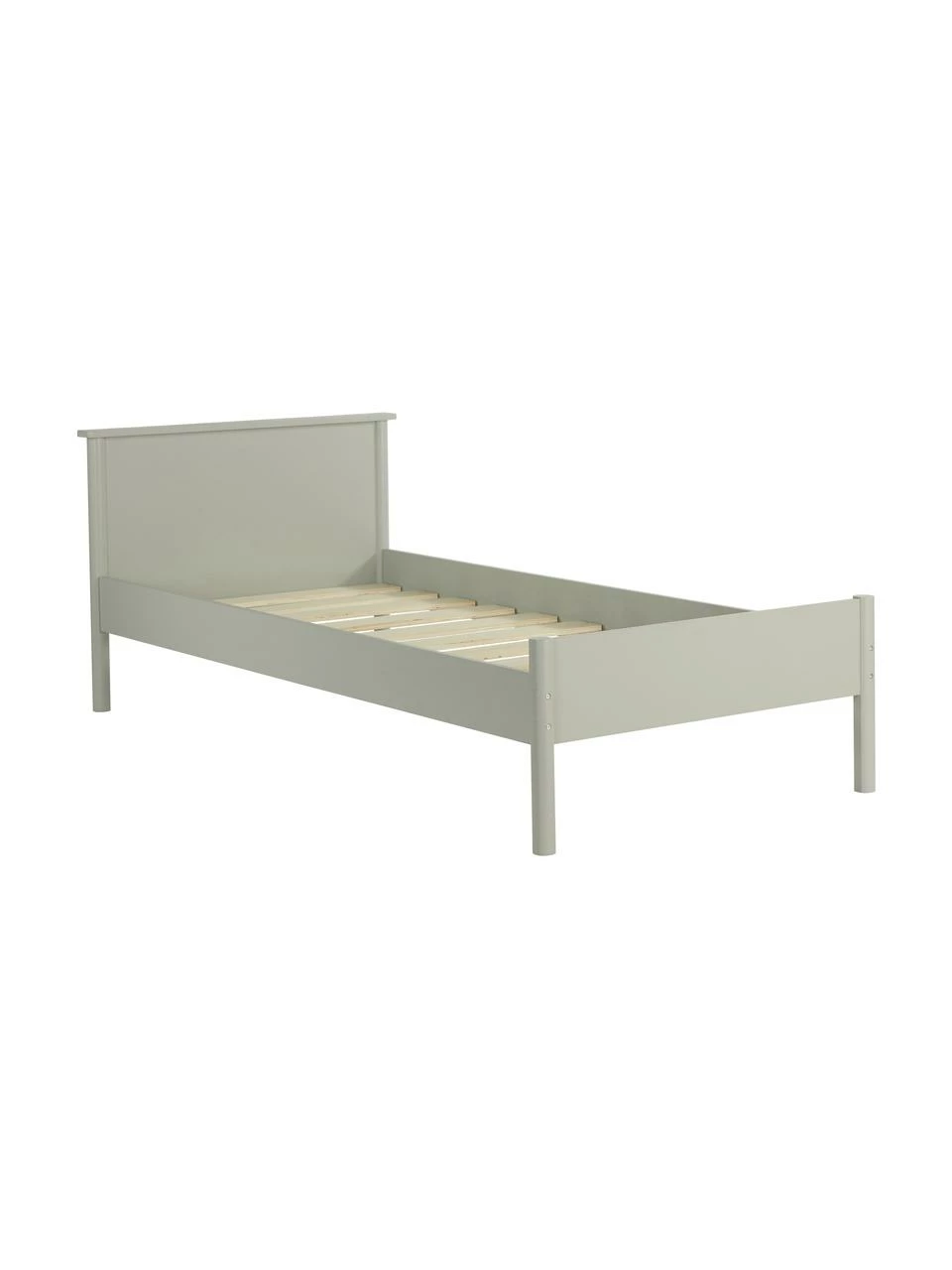 Lit en bois vert pour enfant Girona, 90 x 200 cm 3 Lit en bois vert pour enfant Girona, 90 x 200 cm