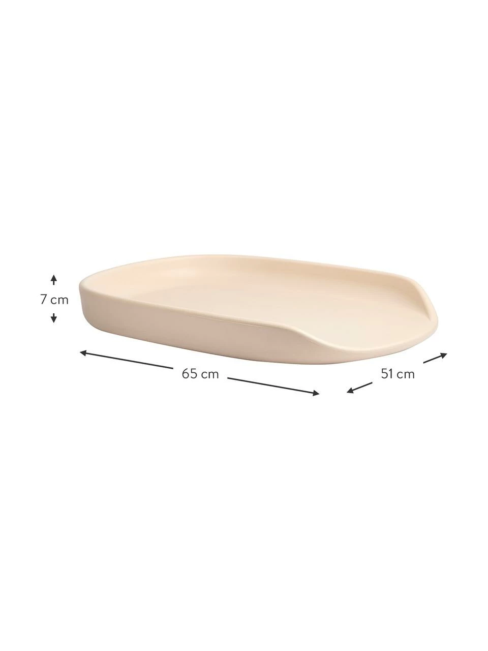Sebra Matelas à langer beige Pusle Pur, larg. 51 x long. 65 cm 3 Sebra Matelas à langer beige Pusle Pur, larg. 51 x long. 65 cm – Image 3