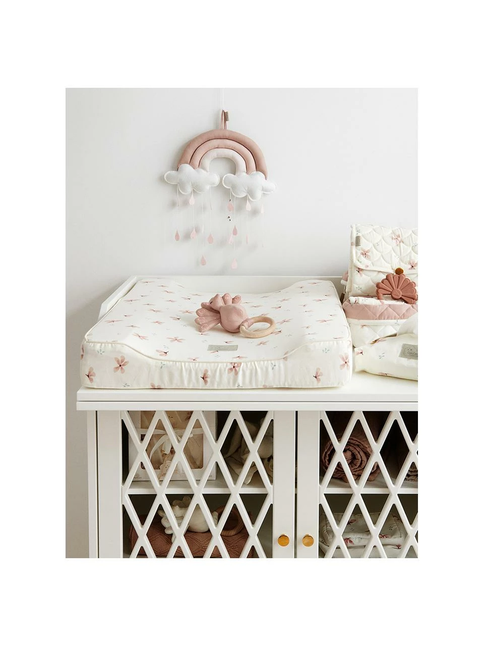 Cam Cam Copenhagen Matelas à langer coton bio Wildflower, larg. 50 x long. 65 cm 4 Cam Cam Copenhagen Matelas à langer coton bio Wildflower, larg. 50 x long. 65 cm – Image 2