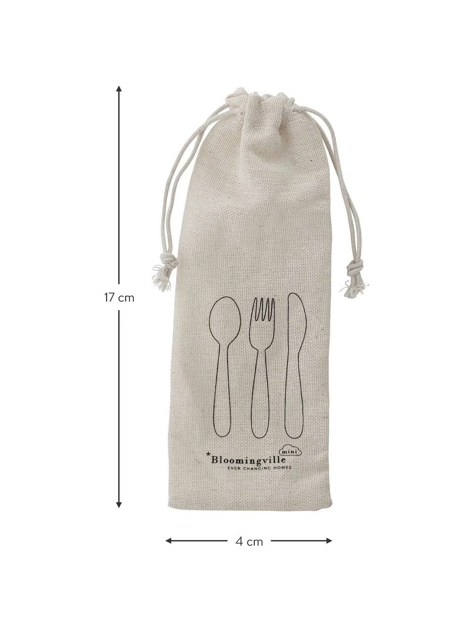 Bloomingville Ménagère enfant Ally, 3 élém., Lot de différentes tailles 5 Bloomingville Ménagère enfant Ally, 3 élém., Lot de différentes tailles – Image 3