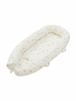 Cam Cam Copenhagen Nid pour bébé en coton bio Wildflower, larg. 88 cm x haut. 14 cmDisponibilité limitée