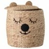 Bloomingville mini Panier de rangement Bear, Ø 42 x haut. 50 cm -Enfants & bébé Soldes 2022 Panier de rangement Bear