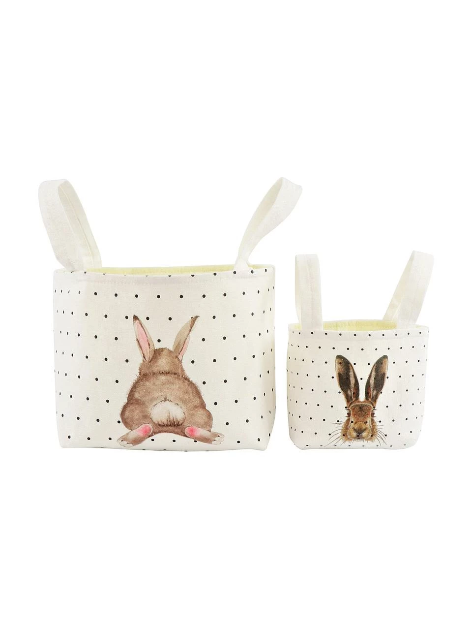 Panier de rangement Happy Hase, 2 élém., Lot de différentes tailles 2 Panier de rangement Happy Hase, 2 élém., Lot de différentes tailles