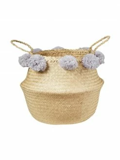 Cam Cam Copenhagen Panier de rangement artisanal jonc de mer Belly, Ø 35 x haut. 30 cmDisponibilité limitée