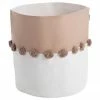 Panier de rangement avec pompons Seashell, Ø 37 x haut. 40 cm -Enfants & bébé Soldes 2022 Panier de rangement avec pompons Seashell 3