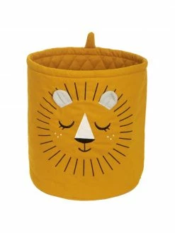 Roommate Panier de rangement chambre d'enfant Lion, Ø 35 x haut. 40 cm