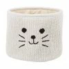 Panier de rangement coton Chaton, Ø 32 x haut. 27 cm -Enfants & bébé Soldes 2022 Panier de rangement coton Chaton
