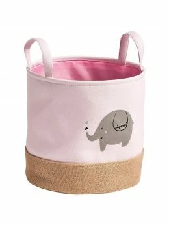 Panier de rangement enfant Elefant, Ø 30 x haut. 29 cm