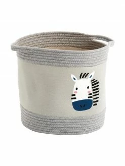 Panier de rangement enfant Zebra, Ø 30 x haut. 30 cm