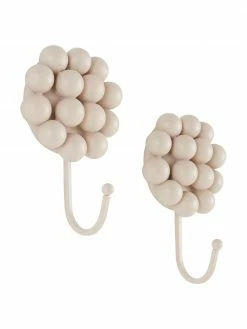 Patère porcelaine blanc crème Benevento, 2 pièces, larg. 11 x haut. 16 cm -Enfants & bébé Soldes 2022 Patere porcelaine blanc creme Benevento 2 pieces 4