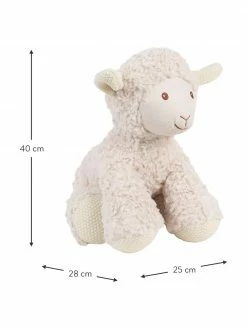 Peluche beige Shaggy Schaf, larg. 25 x haut. 40 cm -Enfants & bébé Soldes 2022 Peluche beige Shaggy Schaf 2