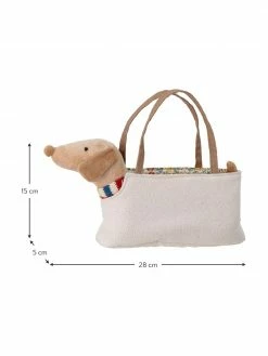 Bloomingville mini Peluche chien Hilena, 2 élém., larg. 28 x haut. 15 cm -Enfants & bébé Soldes 2022 Peluche chien Hilena 2 elem 2