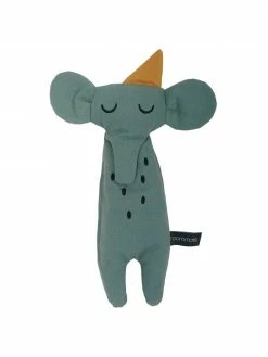 Roommate Peluche enfant coton Elephant, larg. 8 x haut. 30 cm