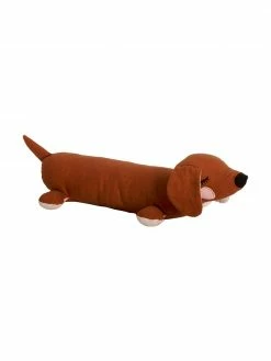 Roommate Peluche enfant coton Lazy Puppy, larg. 50 x haut. 10 cm