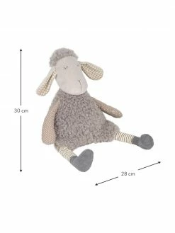 Peluche grise Shaggy Sheep, larg. 14 x haut. 30 cm -Enfants & bébé Soldes 2022 Peluche grise Shaggy Sheep 2