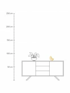 A Little Lovely Company Petit décoration lumineuse à LED avec minuterie Moon, larg. 16 x haut. 13 cm -Enfants & bébé Soldes 2022 Petit decoration lumineuse a LED avec minuterie Moon 2