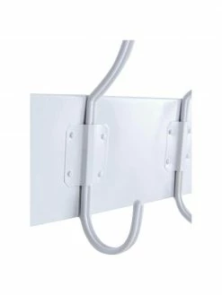 Portemanteau mural en métal blanc Riley, larg. 56 x haut. 10 cm -Enfants & bébé Soldes 2022 Portemanteau mural en metal blanc Riley 3