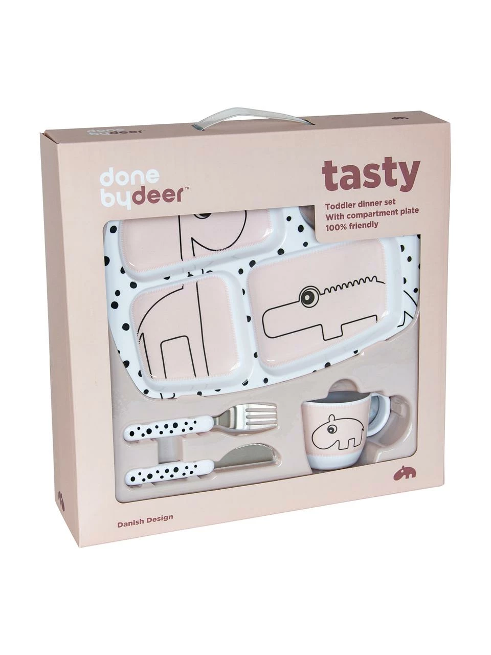 Service de table enfant Happy Dots, 4 élém., Lot de différentes tailles 5 Service de table enfant Happy Dots, 4 élém., Lot de différentes tailles – Image 3