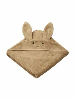 Serviette de toilette bébé coton bio Rabbit, larg. 100 x long. 100 cmDisponibilité limitée