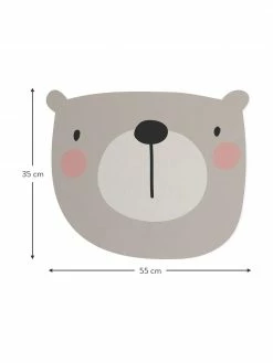 Little Nice Things Sous-main Bear, larg. 35 x long. 55 cm -Enfants & bébé Soldes 2022 Sous main Bear 2