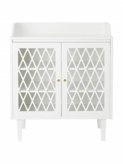 Cam Cam Copenhagen Table à langer blanche Harlequin, larg. 84 x haut. 100 cmSeulement 1 produit disponible