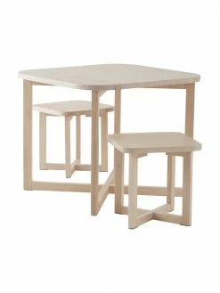 Table avec tabourets en bois pour enfants Benny, 3 élém., Lot de différentes tailles -Enfants & bébé Soldes 2022 Table avec tabourets en bois pour enfants Benny 3 elem 2