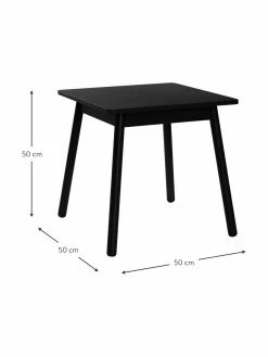 Table en bois pour enfant Kinna, larg. 50 x haut. 50 cmDisponibilité limitée -Enfants & bébé Soldes 2022 Table en bois pour enfant Kinna 2