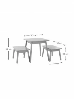 Table enfant Kinna Mini, 3 élém., Lot de différentes tailles -Enfants & bébé Soldes 2022 Table enfant Kinna Mini 3 elem 2