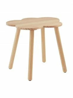 Table enfant bois Cloud, Ø 48 x haut. 42 cm