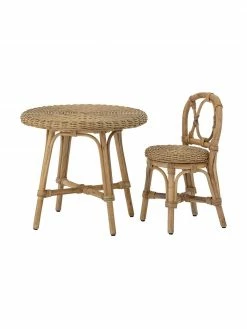 Bloomingville mini Table pour enfant rotin Hortense, Ø 53 x haut. 47 cmDisponibilité limitée -Enfants & bébé Soldes 2022 Table pour enfant rotin Hortense 5