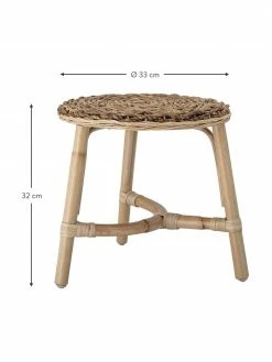Bloomingville mini Tabouret pour enfant rotin Hubert, Ø 33 x haut. 32 cmDisponibilité limitée -Enfants & bébé Soldes 2022 Tabouret pour enfant rotin Hubert 2