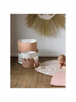 Tapis de jeu réversible rose Seashell, Ø 133 cm -Enfants & bébé Soldes 2022 Tapis de jeu reversible rose Seashell 2