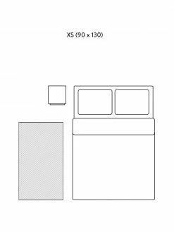 Lorena Canals Tapis en coton ethnique Azteca, larg. 90 x long. 130 cm (taille XS) -Enfants & bébé Soldes 2022 Tapis en coton ethnique Azteca 8