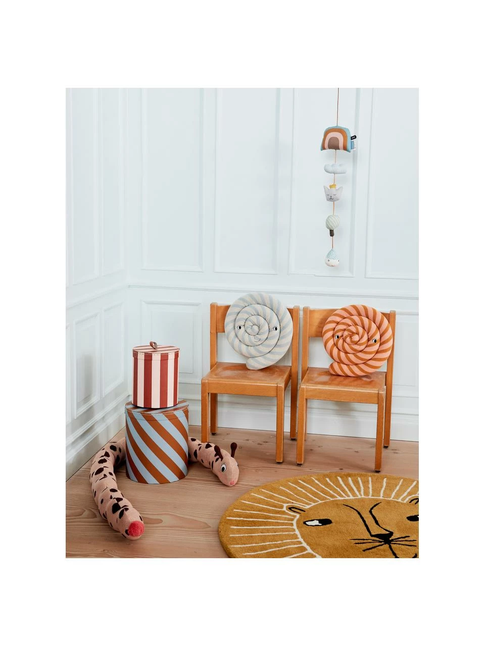 Tapis en laine Lion, Ø 95 cmSeulement 1 produit disponible 4 Tapis en laine Lion, Ø 95 cmSeulement 1 produit disponible – Image 2