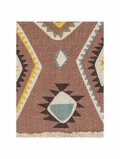 Bloomingville mini Tapis multicolore ethnique Boho, larg. 70 x long. 120 cm (taille XS) -Enfants & bébé Soldes 2022 Tapis multicolore ethnique Boho 5