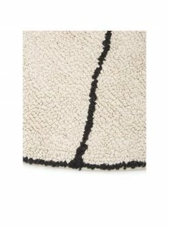 Lorena Canals Tapis rond beige Trace, Ø 160 cm (taille L) -Enfants & bébé Soldes 2022 Tapis rond beige Trace 2