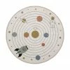 Bloomingville mini Tapis rond enfant Space, Ø 130 cm (taille S) -Enfants & bébé Soldes 2022 Tapis rond enfant Space