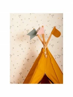 Roommate Tipi pour enfant en coton bio Hippie, larg. 135 x haut. 135 cm -Enfants & bébé Soldes 2022 Tipi pour enfant en coton bio Hippie 12
