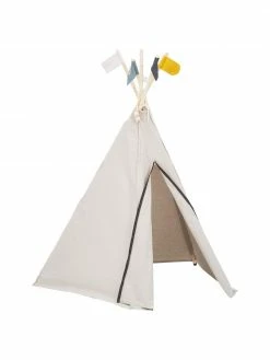 Roommate Tipi pour enfant en coton bio Hippie, larg. 135 x haut. 135 cm -Enfants & bébé Soldes 2022 Tipi pour enfant en coton bio Hippie 2