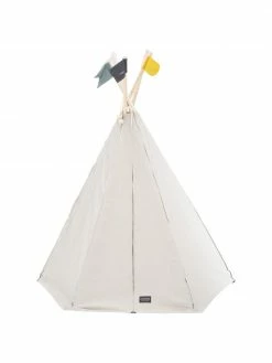 Roommate Tipi pour enfant en coton bio Hippie, larg. 135 x haut. 135 cm -Enfants & bébé Soldes 2022 Tipi pour enfant en coton bio Hippie 3