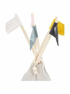 Roommate Tipi pour enfant en coton bio Hippie, larg. 135 x haut. 135 cm -Enfants & bébé Soldes 2022 Tipi pour enfant en coton bio Hippie 4