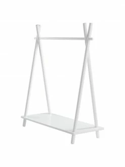 Tringle à vêtements pour enfant bois blanc Alicante, larg. 100 x haut. 117 cmDisponibilité limitée -Enfants & bébé Soldes 2022 Tringle a vetements pour enfant bois blanc Alicante 4