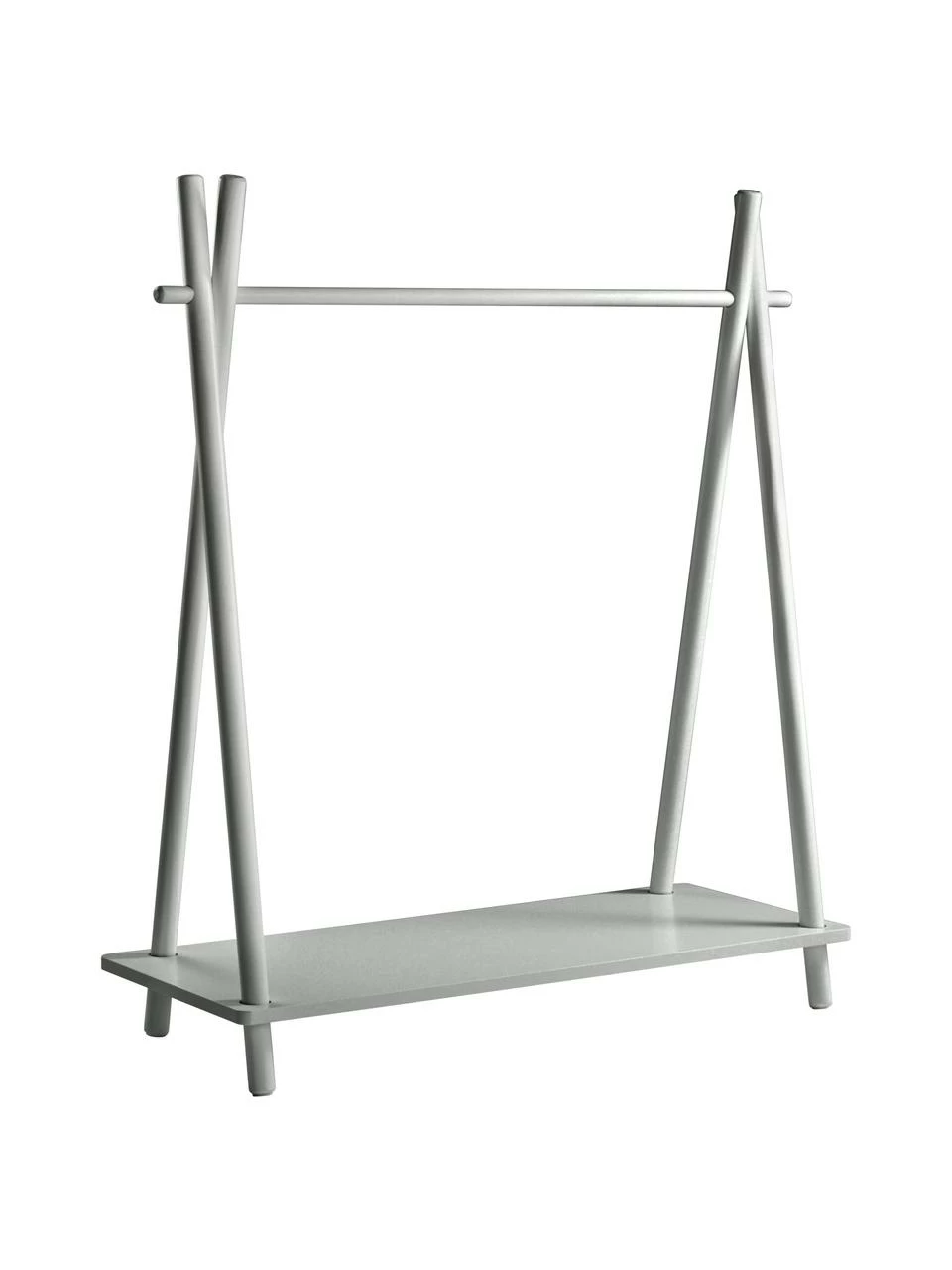 Tringle à vêtements pour enfant bois vert Alicante, larg. 100 x haut. 117 cm 3 Tringle à vêtements pour enfant bois vert Alicante, larg. 100 x haut. 117 cm